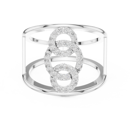 Round Halo Lab Grown Diamond Ring