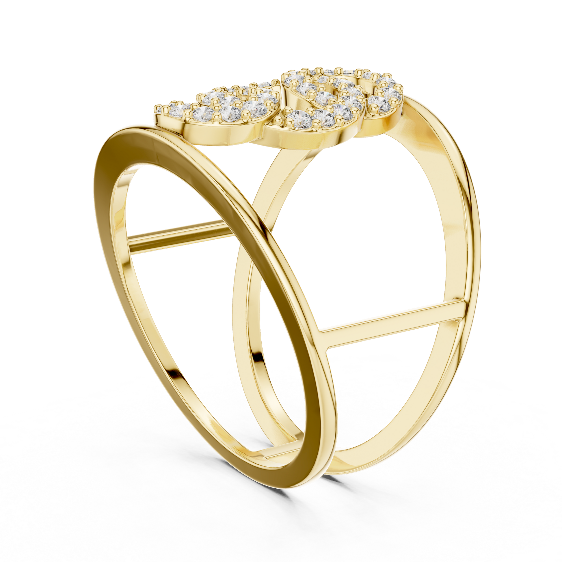 Round Halo Lab Grown Diamond Ring