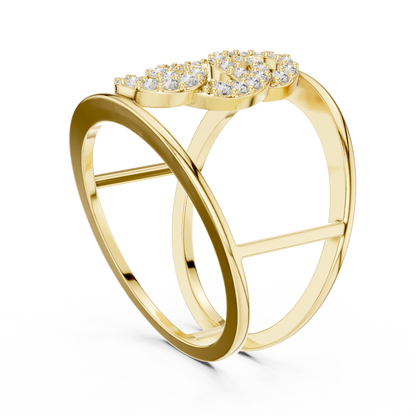Round Halo Lab Grown Diamond Ring