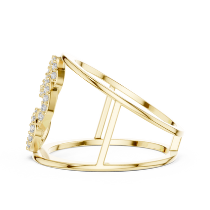 Round Halo Lab Grown Diamond Ring