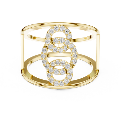 Round Halo Lab Grown Diamond Ring