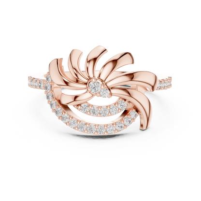 Round Halo Lab Grown Diamond Ring