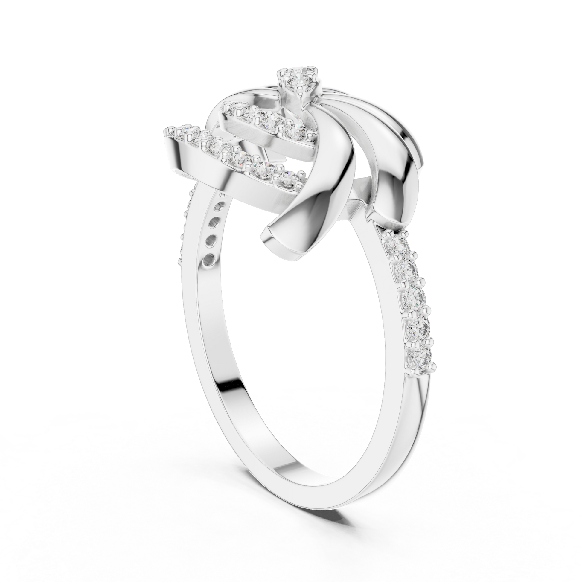 Round Halo Lab Grown Diamond Ring