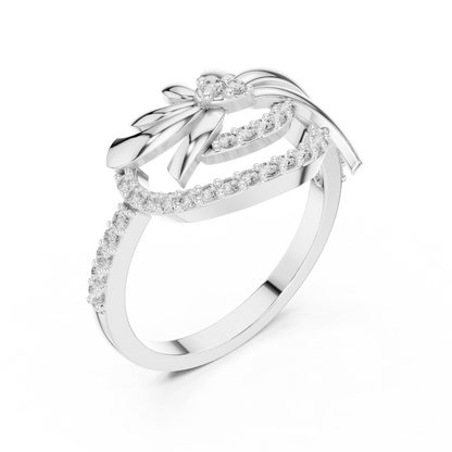 Round Halo Lab Grown Diamond Ring