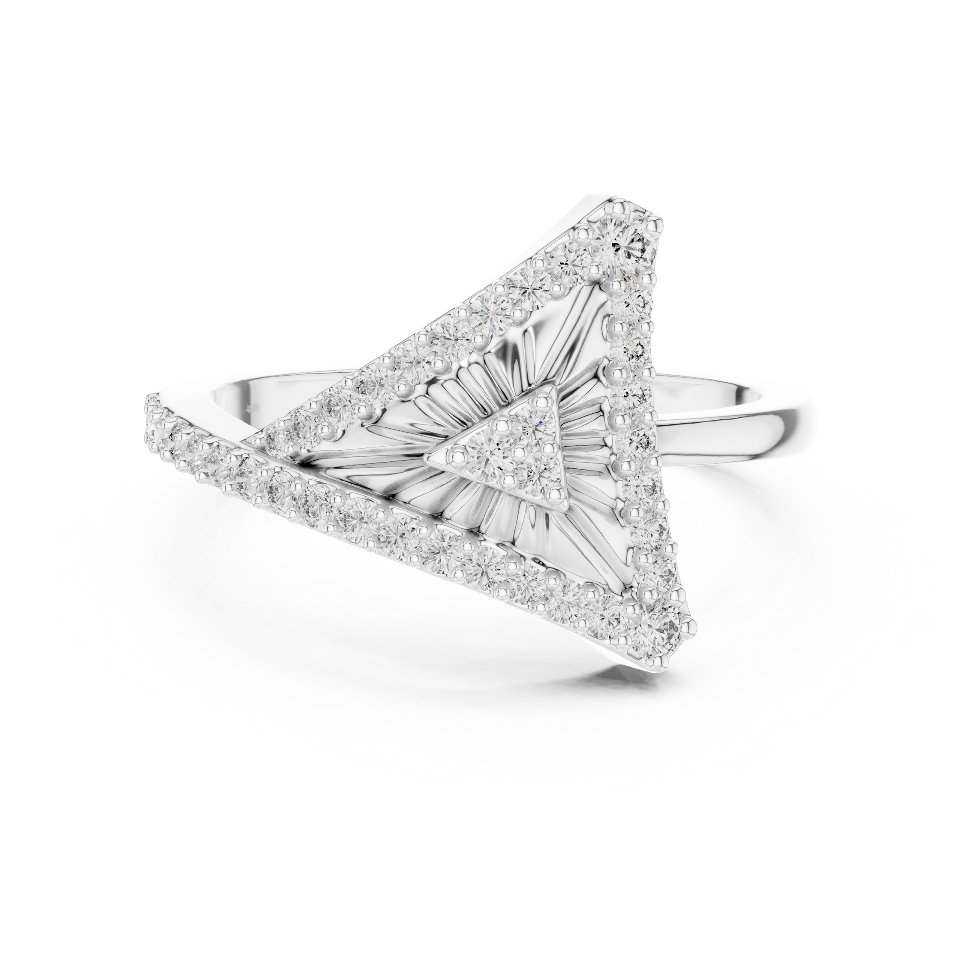 Round Halo Lab Grown Diamond Ring