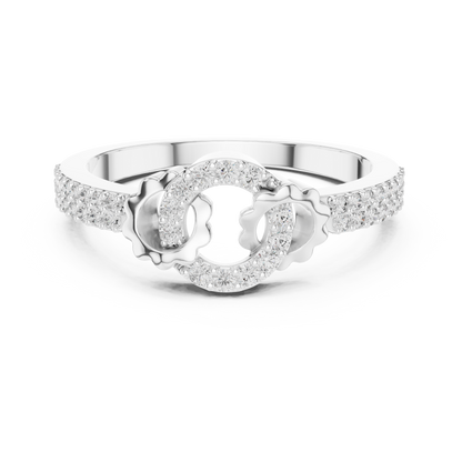 Round Halo Lab Grown Diamond Ring