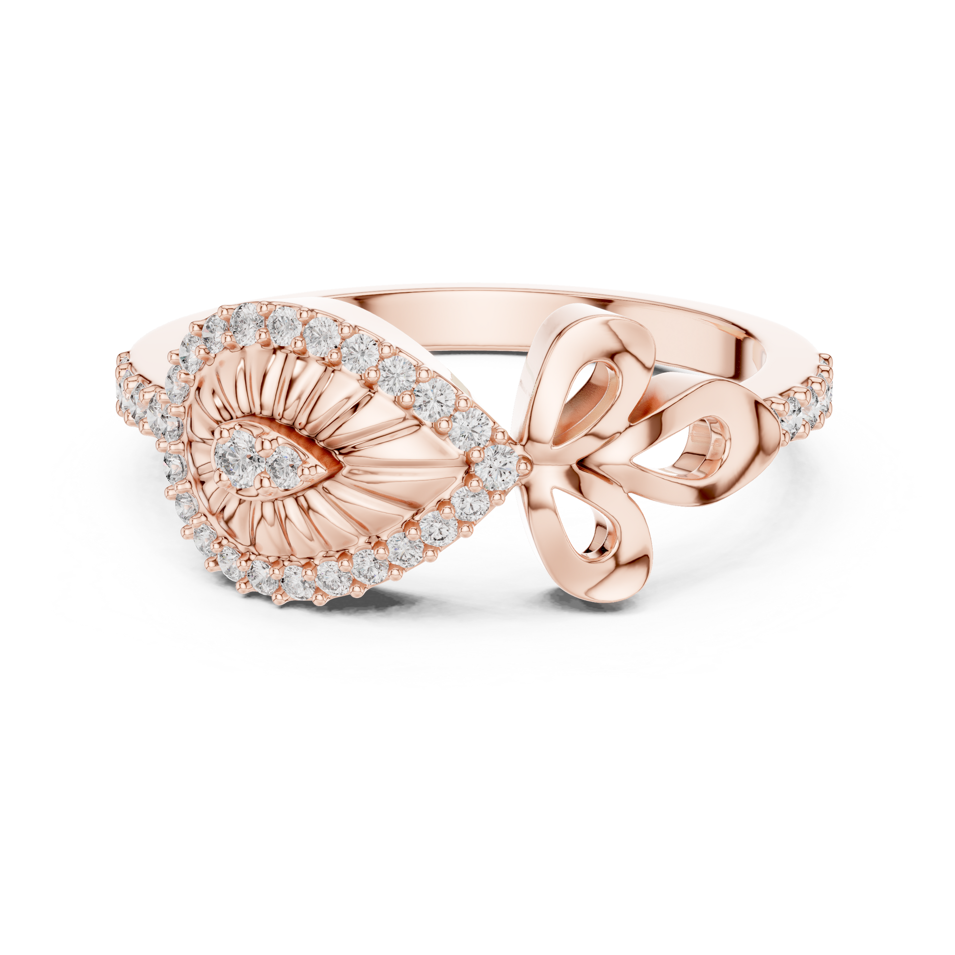 Round Halo Lab Grown Diamond Ring