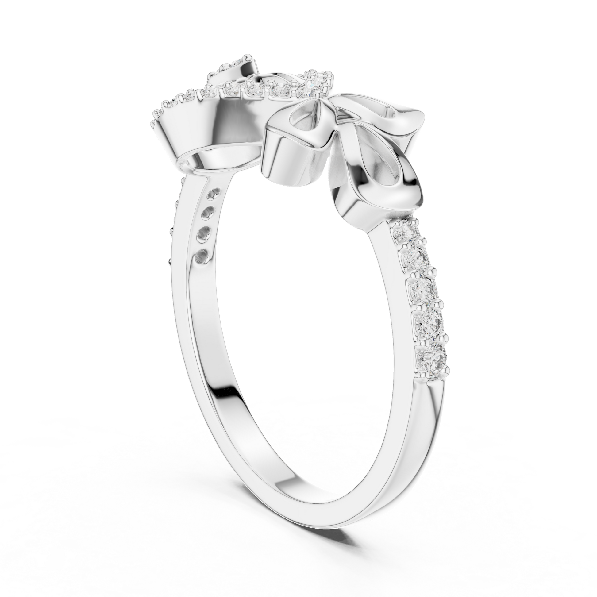 Round Halo Lab Grown Diamond Ring