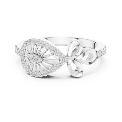 Round Halo Lab Grown Diamond Ring