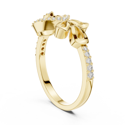 Round Halo Lab Grown Diamond Ring