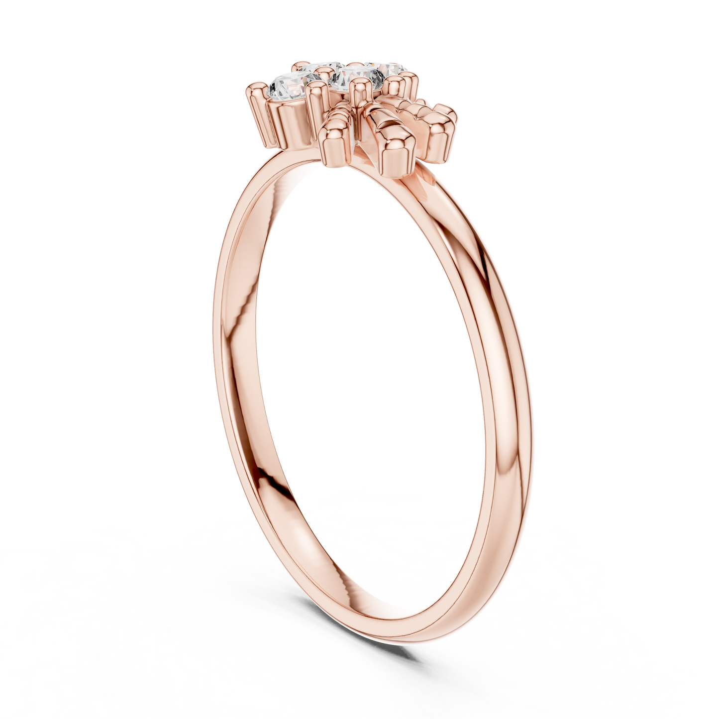 Round Halo Lab Grown Diamond Ring