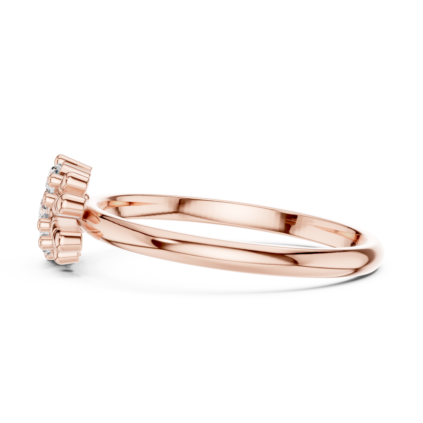 Round Halo Lab Grown Diamond Ring