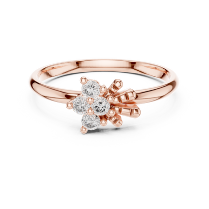 Round Halo Lab Grown Diamond Ring