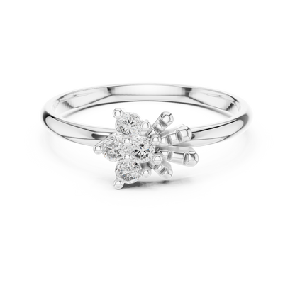 Round Halo Lab Grown Diamond Ring