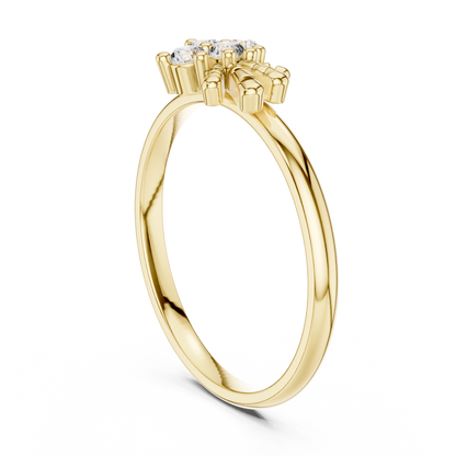 Round Halo Lab Grown Diamond Ring