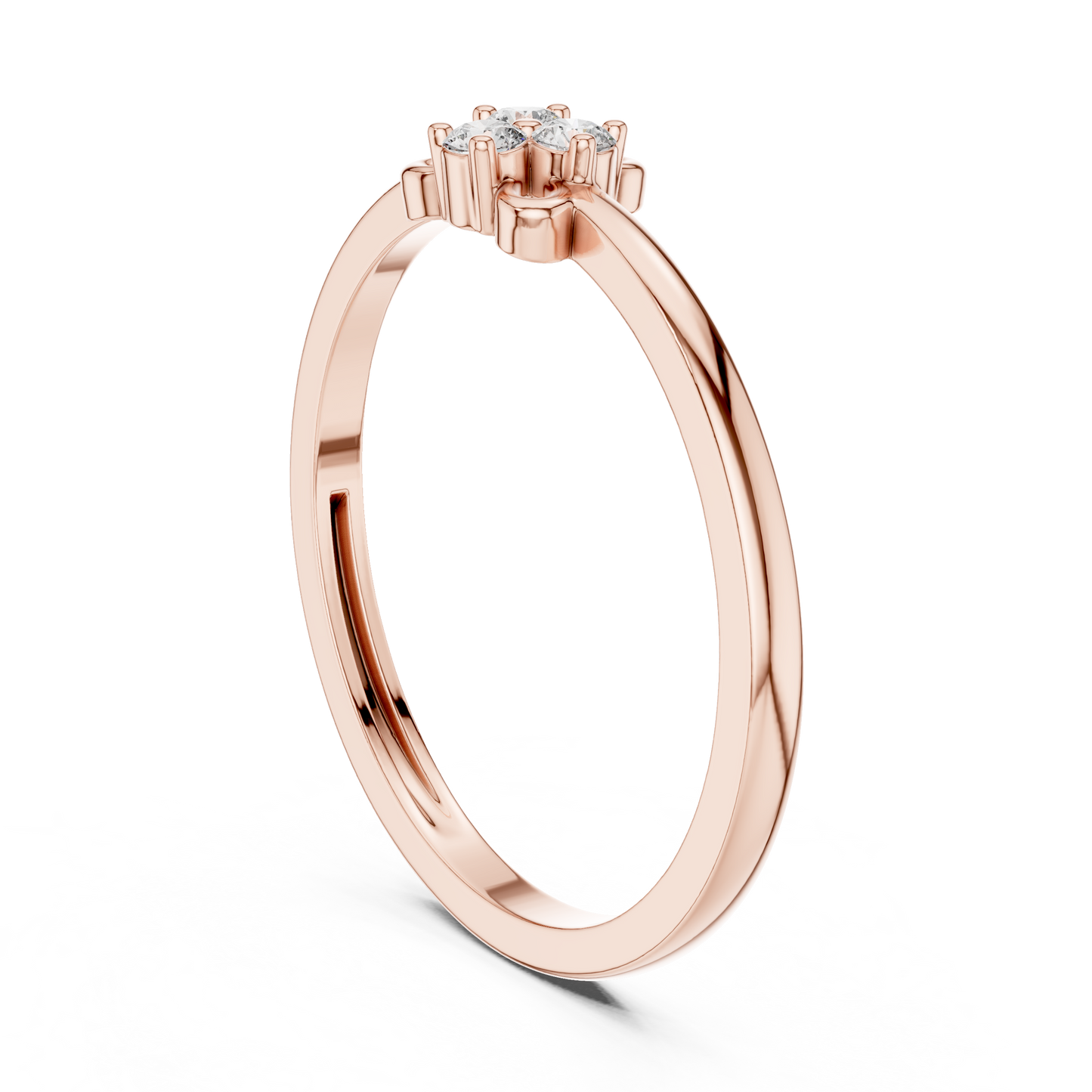 Round Halo Lab Grown Diamond Ring