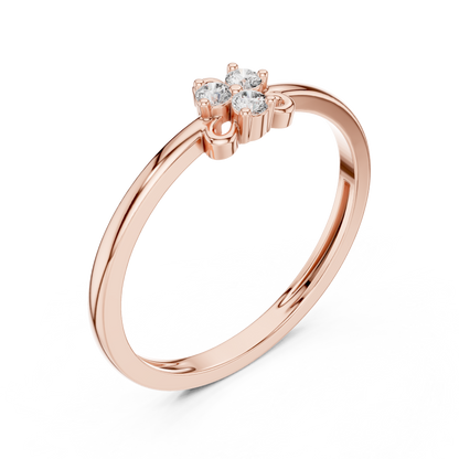 Round Halo Lab Grown Diamond Ring