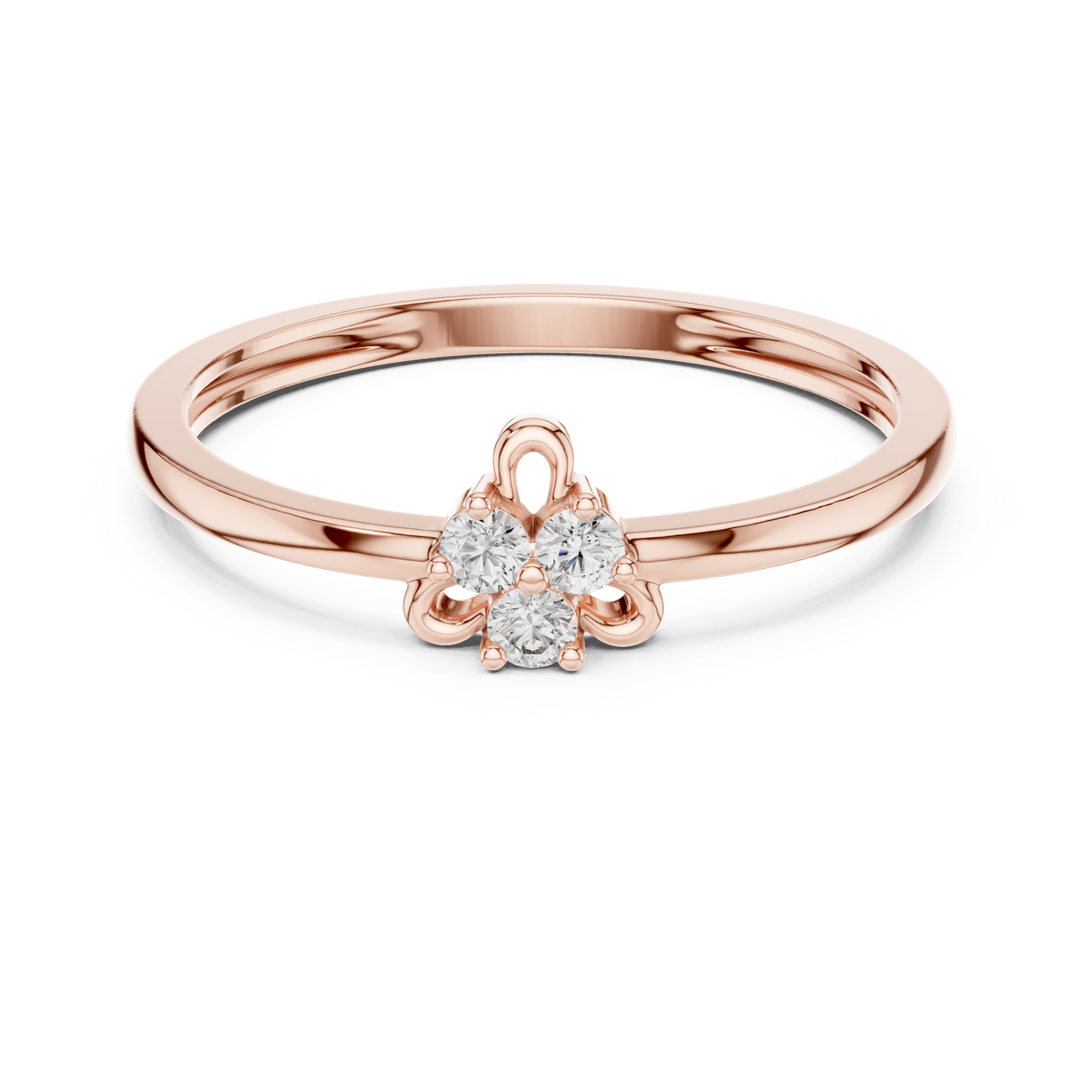 Round Halo Lab Grown Diamond Ring