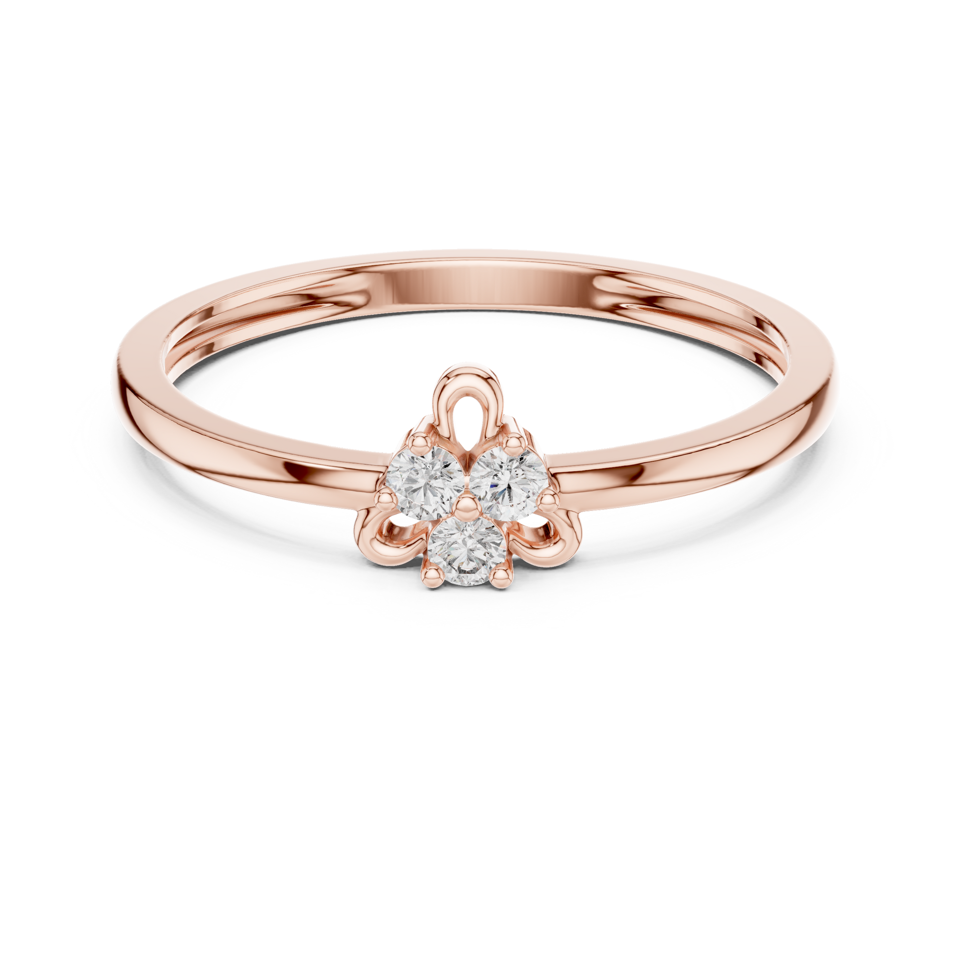 Round Halo Lab Grown Diamond Ring
