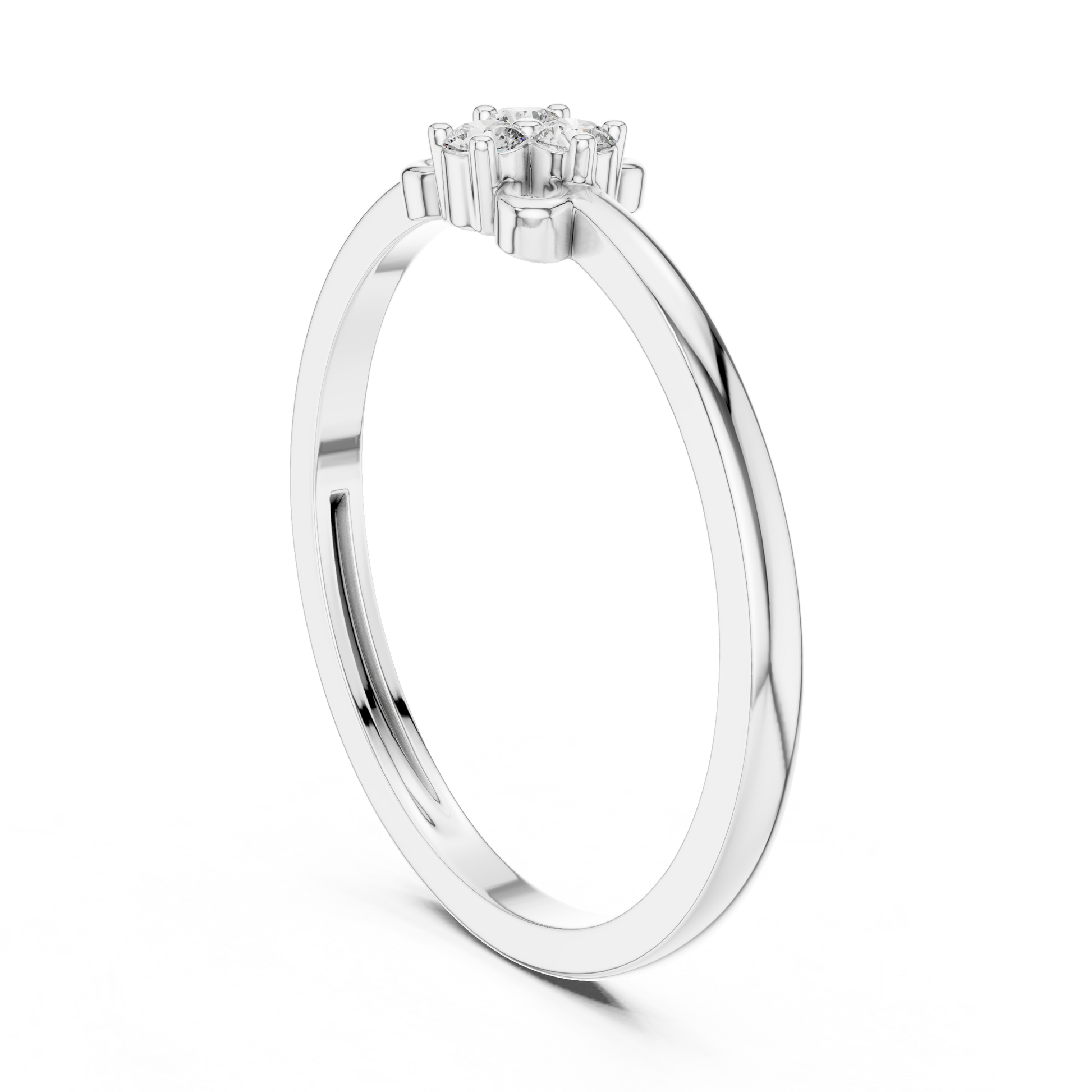 Round Halo Lab Grown Diamond Ring