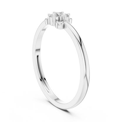 Round Halo Lab Grown Diamond Ring