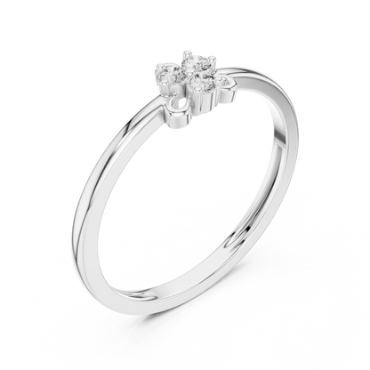 Round Halo Lab Grown Diamond Ring