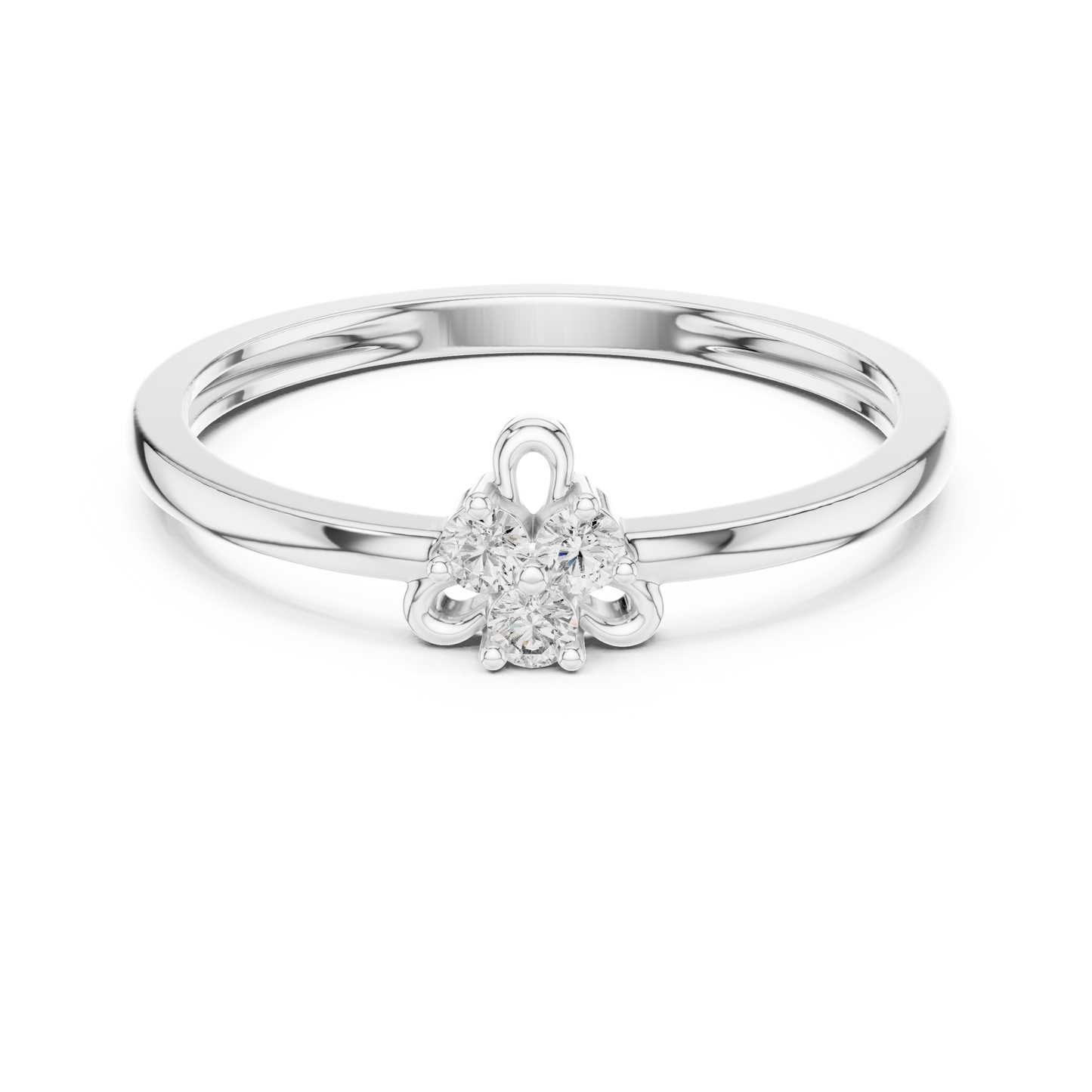 Round Halo Lab Grown Diamond Ring