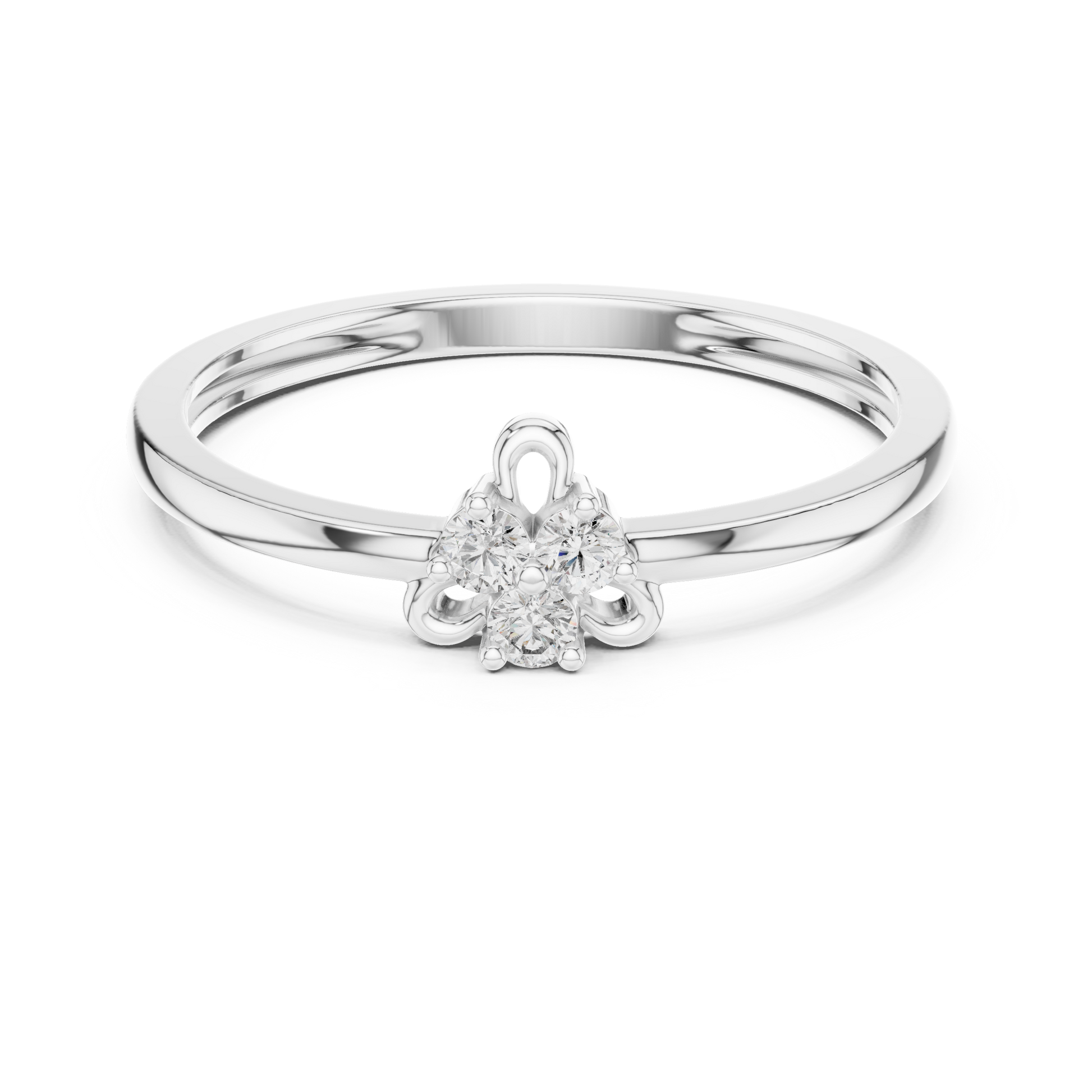 Round Halo Lab Grown Diamond Ring
