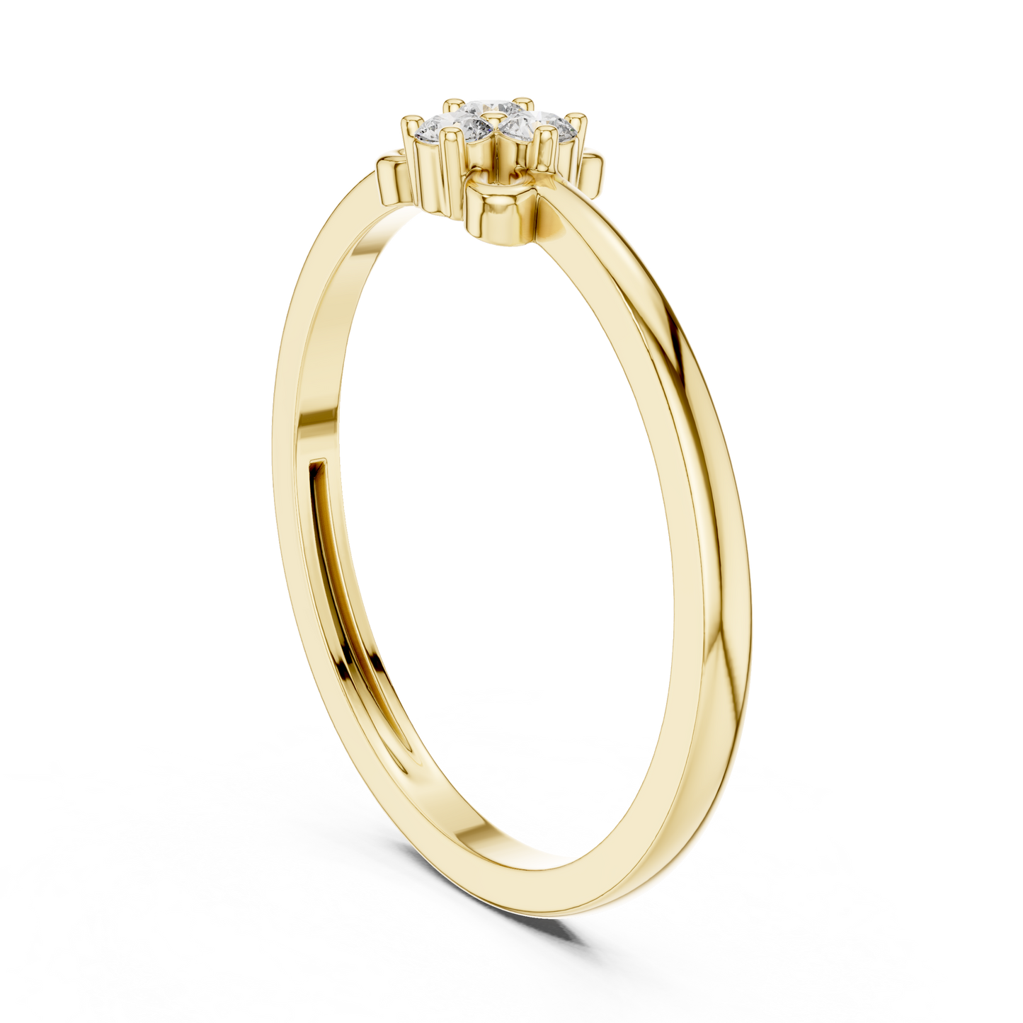 Round Halo Lab Grown Diamond Ring