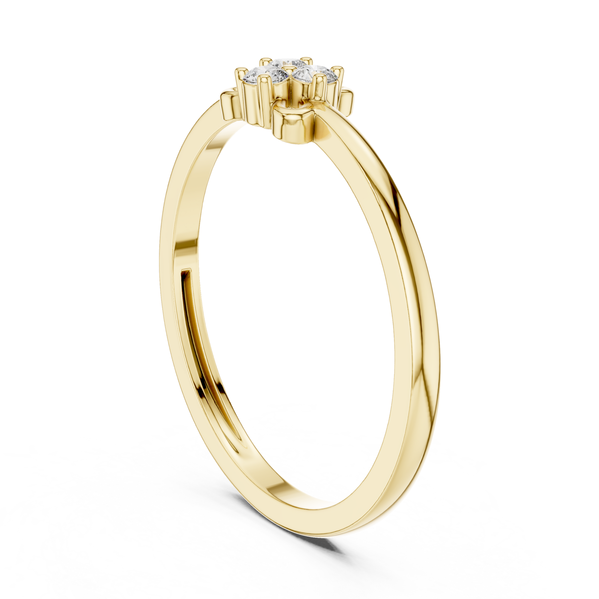 Round Halo Lab Grown Diamond Ring