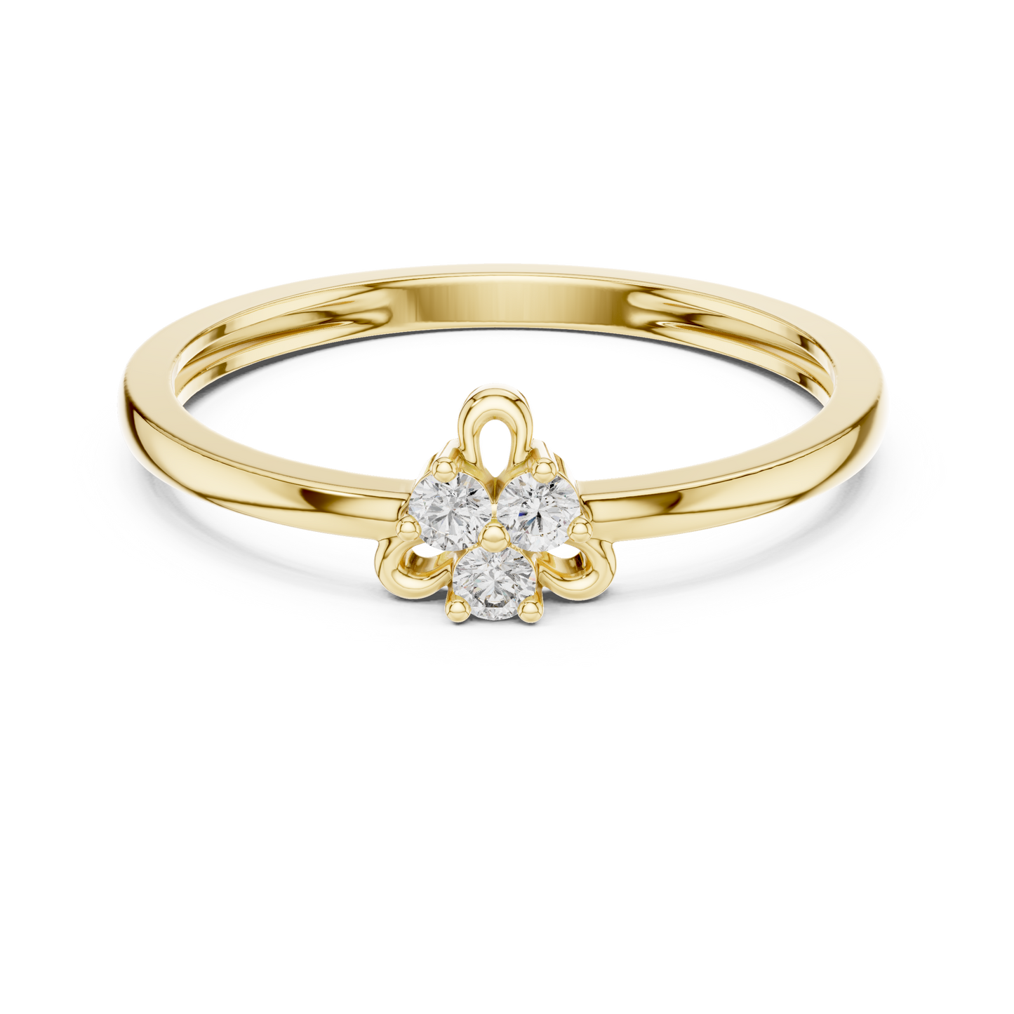 Round Halo Lab Grown Diamond Ring