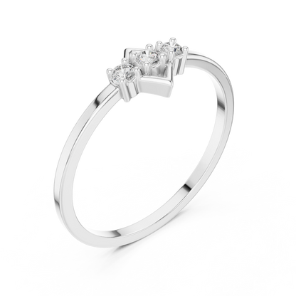 Round Halo Lab Grown Diamond Ring