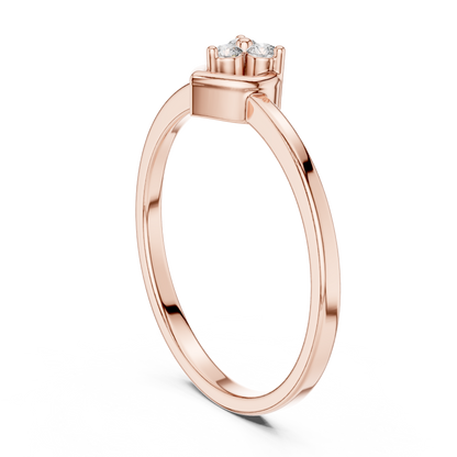 Round Halo Lab Grown Diamond Ring