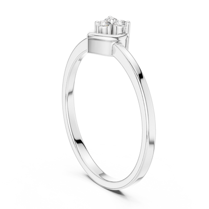 Round Halo Lab Grown Diamond Ring