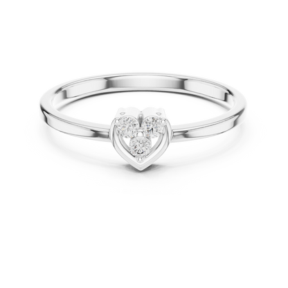 Round Halo Lab Grown Diamond Ring