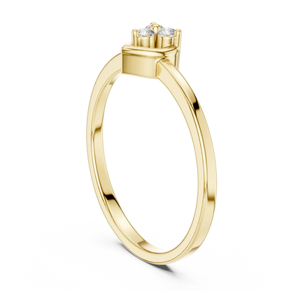 Round Halo Lab Grown Diamond Ring