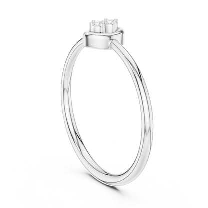 Round Halo Lab Grown Diamond Ring