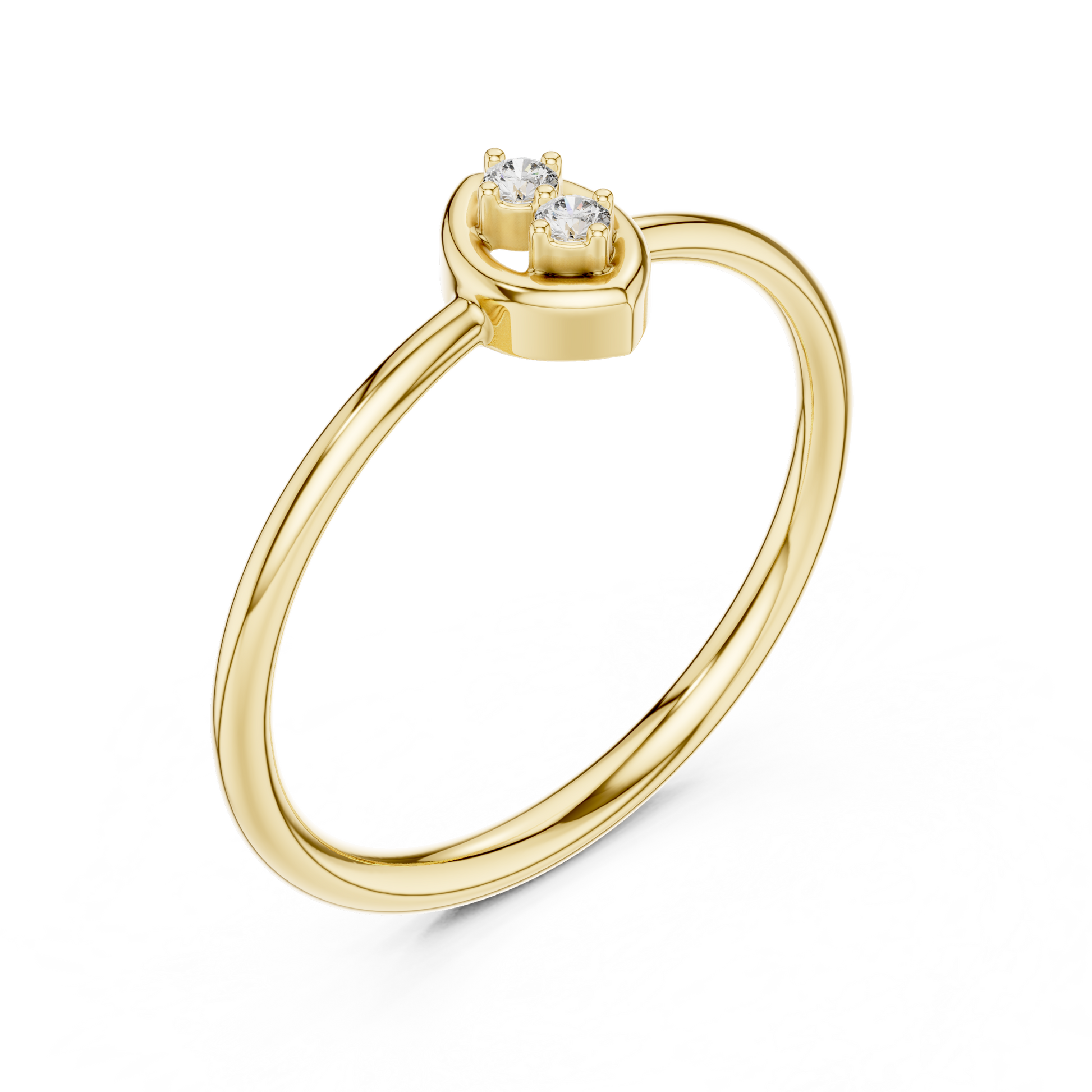 Round Halo Lab Grown Diamond Ring