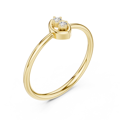 Round Halo Lab Grown Diamond Ring