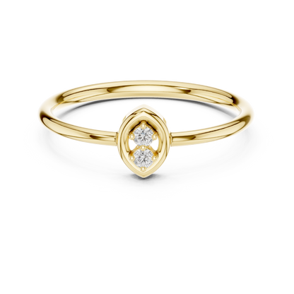 Round Halo Lab Grown Diamond Ring