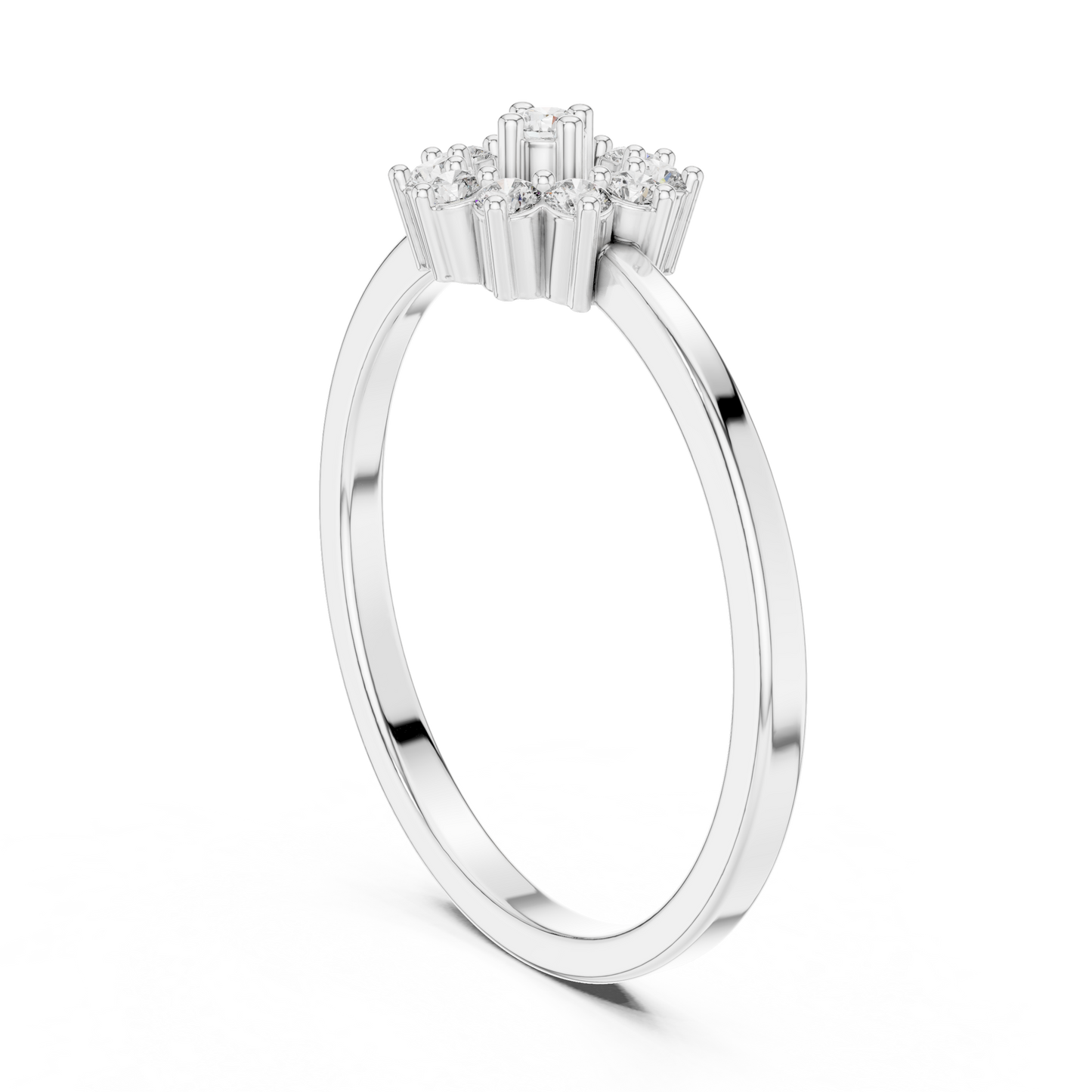Round Halo Lab Grown Diamond Ring