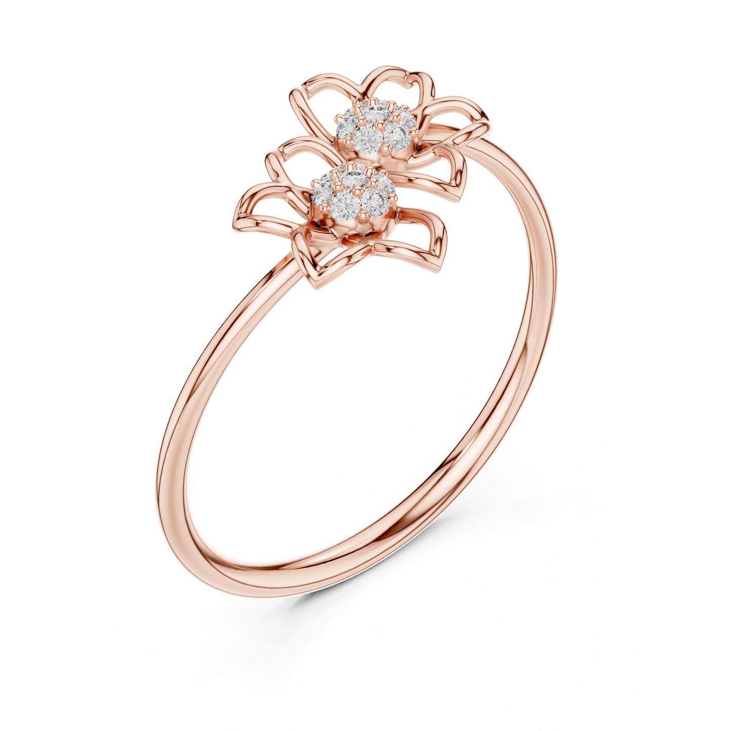 Round Halo Lab Grown Diamond Ring