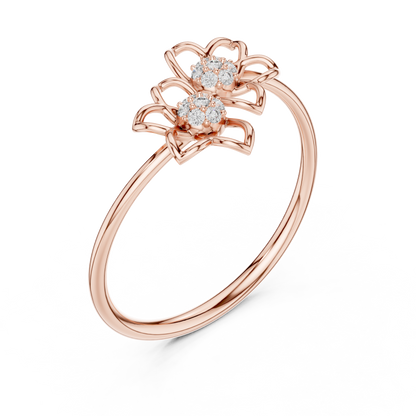 Round Halo Lab Grown Diamond Ring