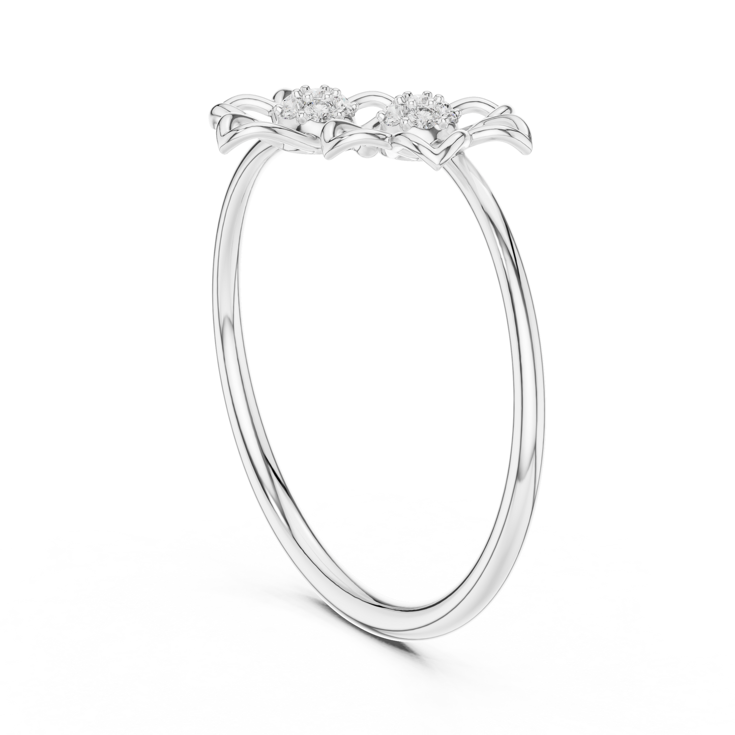 Round Halo Lab Grown Diamond Ring