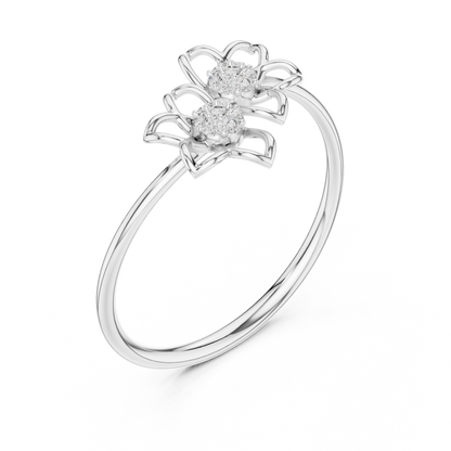 Round Halo Lab Grown Diamond Ring