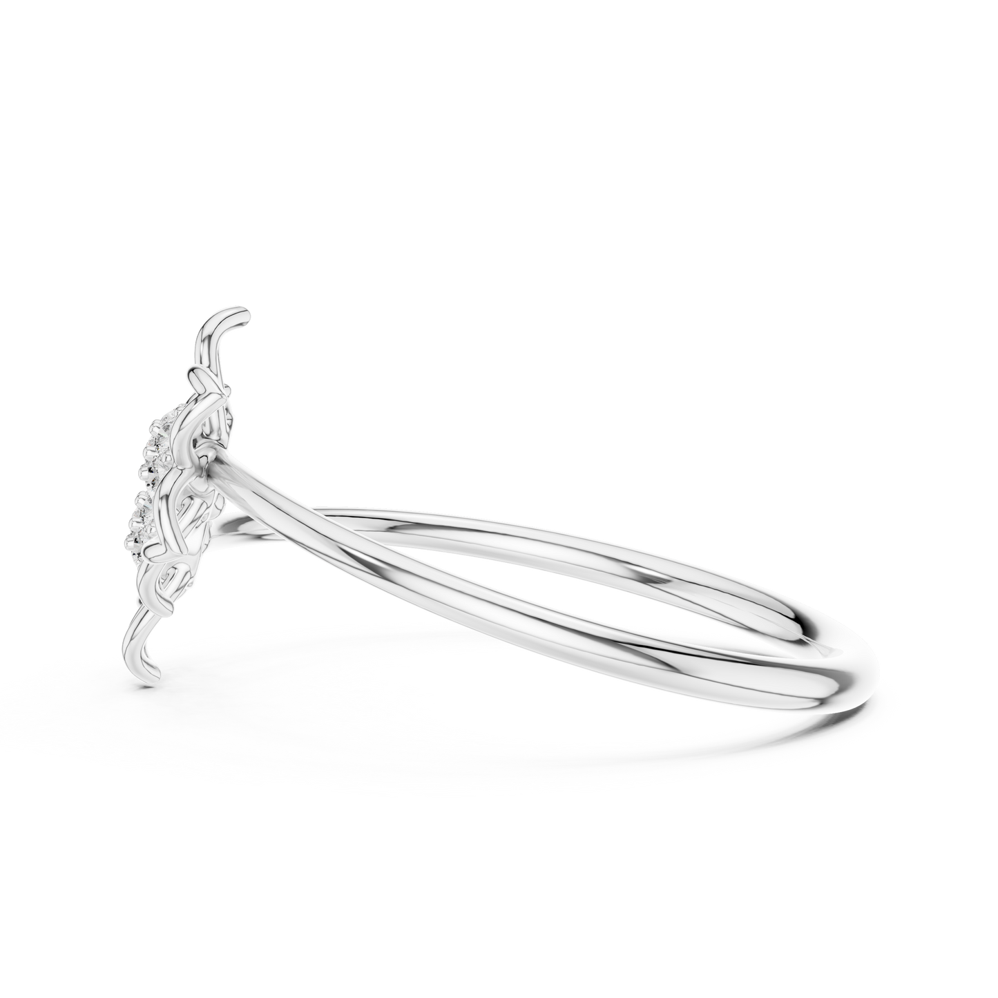Round Halo Lab Grown Diamond Ring