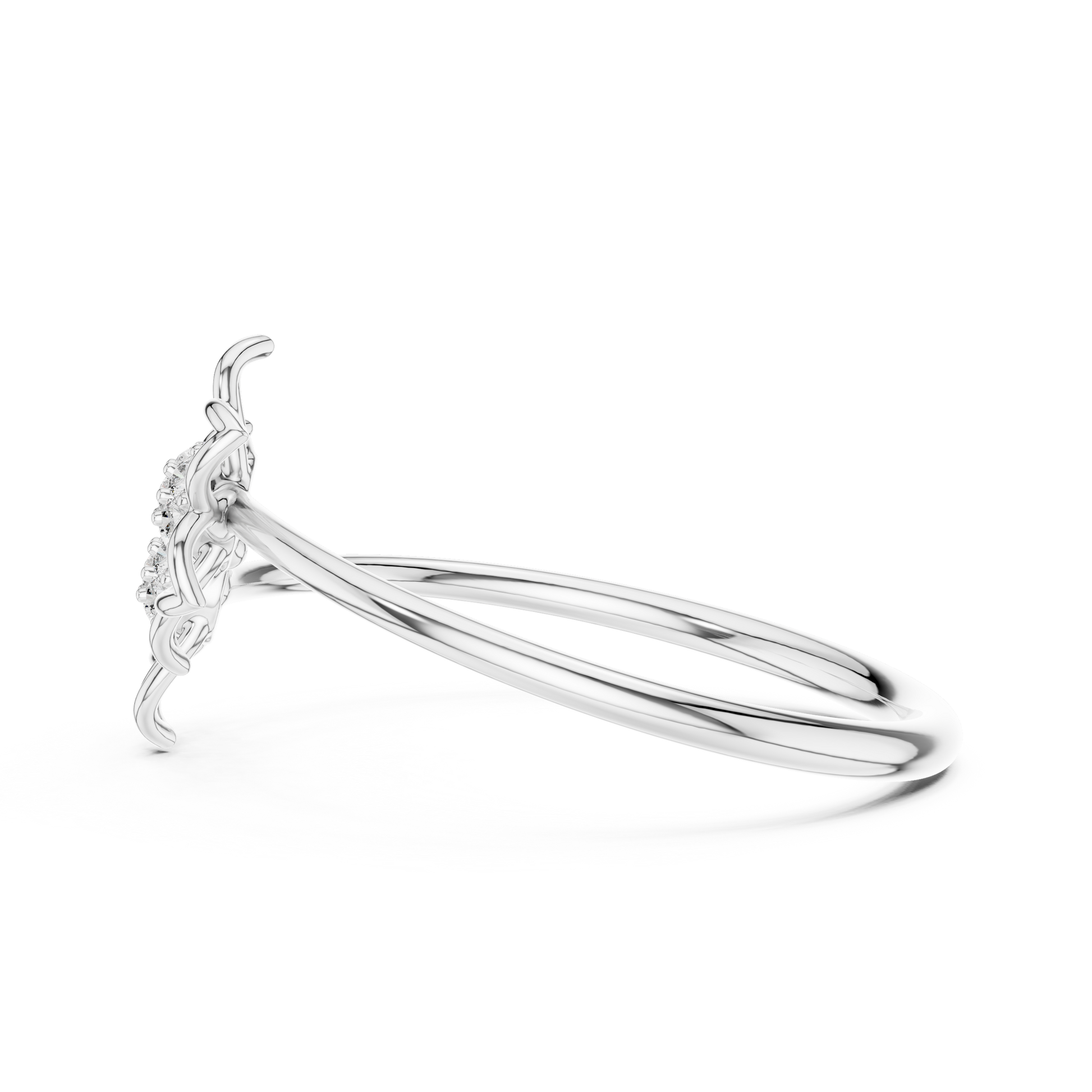 Round Halo Lab Grown Diamond Ring
