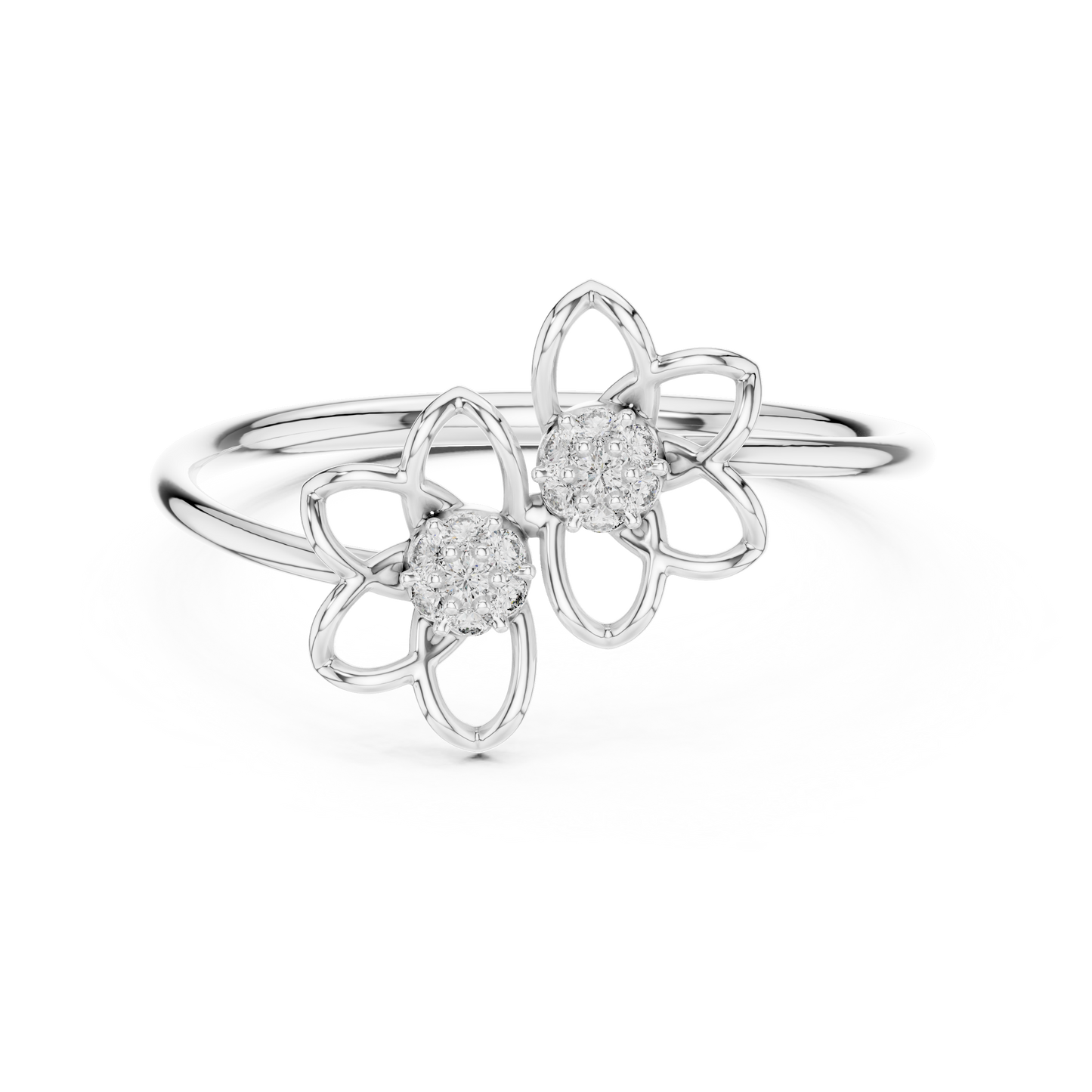 Round Halo Lab Grown Diamond Ring