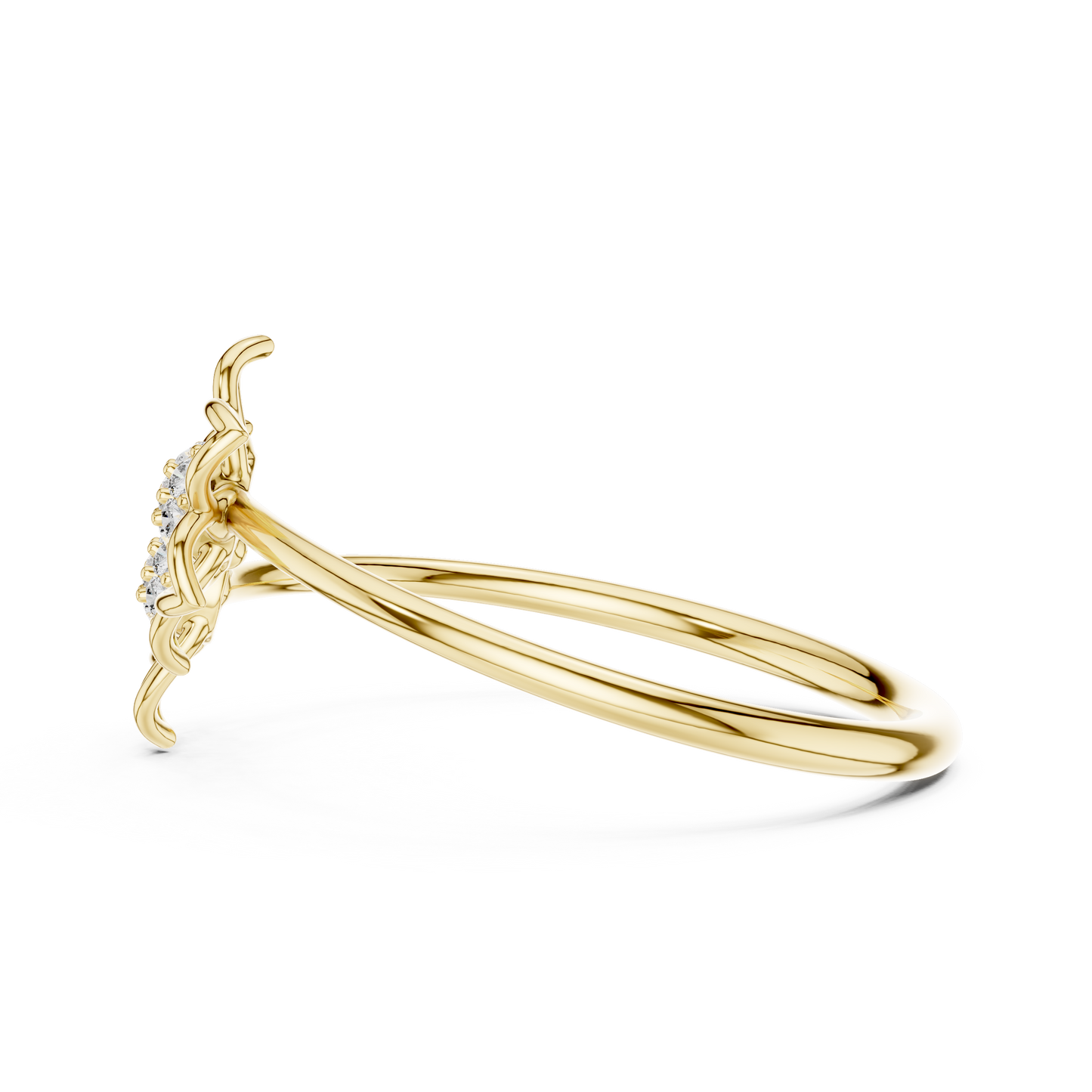 Round Halo Lab Grown Diamond Ring