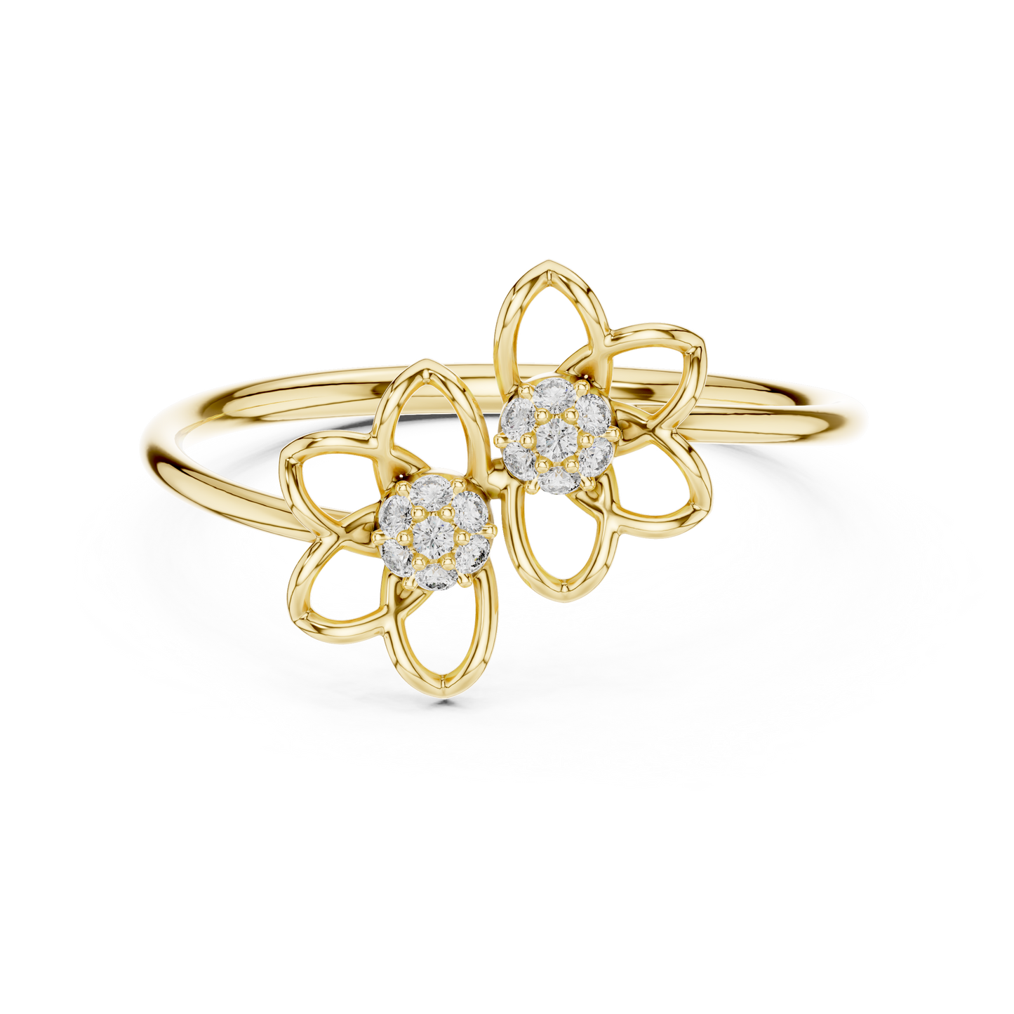 Round Halo Lab Grown Diamond Ring